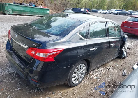 2016 Nissan Sentra Fe+ S/S/Sl/Sr/Sv z USA, uszkodzony, nr VIN 3N1AB7AP9GL662162